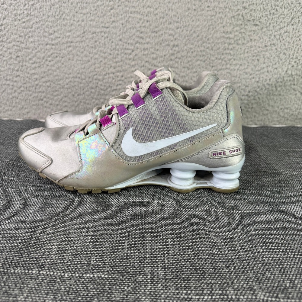 Nike Shox Avenue SE Women's Size 7.5‎ Iridescent Violet Metallic 844131-002